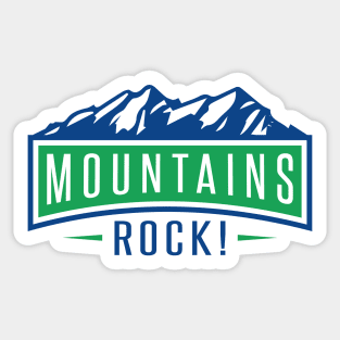 Mountains Rock Sticker